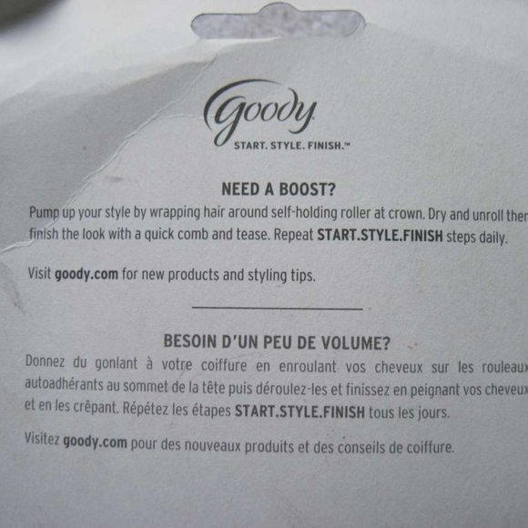 Goody Pump It Up Comb with Lift Pick 5 Self Holding Rollers Hair Curlers Curl - Picture 10 of 12